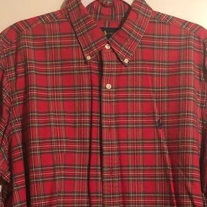 Classic Red Plaid Shirt